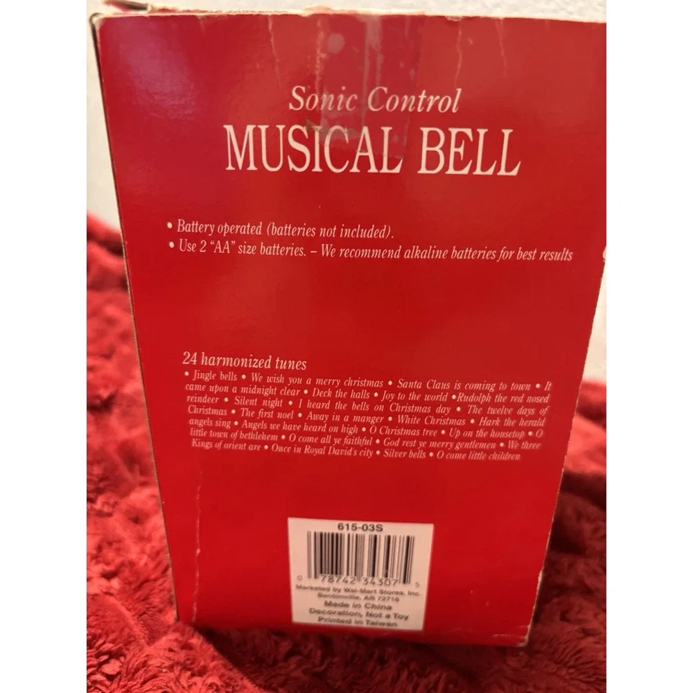 I Can Hear The Bells Lot Of 3 Musical Bell 2AA Works Manual Bells Bear & Holly